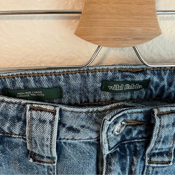 Wild Fable Denim Cargo Pants - Picture 4 of 10